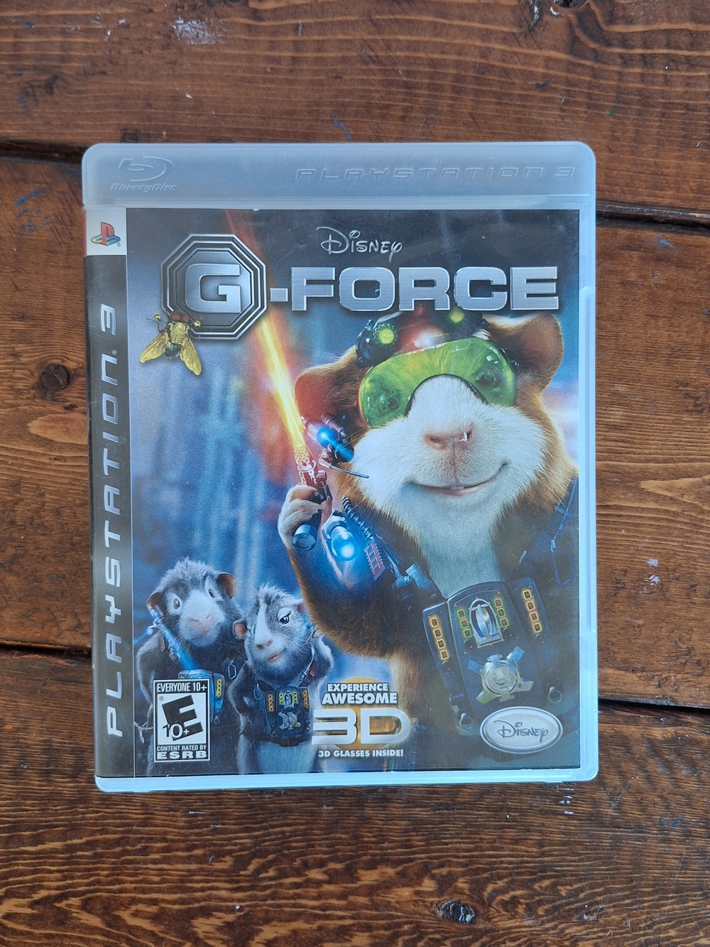 Disney G-Force PlayStation 3 Game – Silver, Green, Blue Artwork